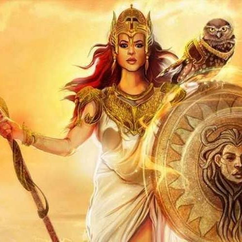 Minerva Deusa da sabedoria e a Guerra dos Deuses